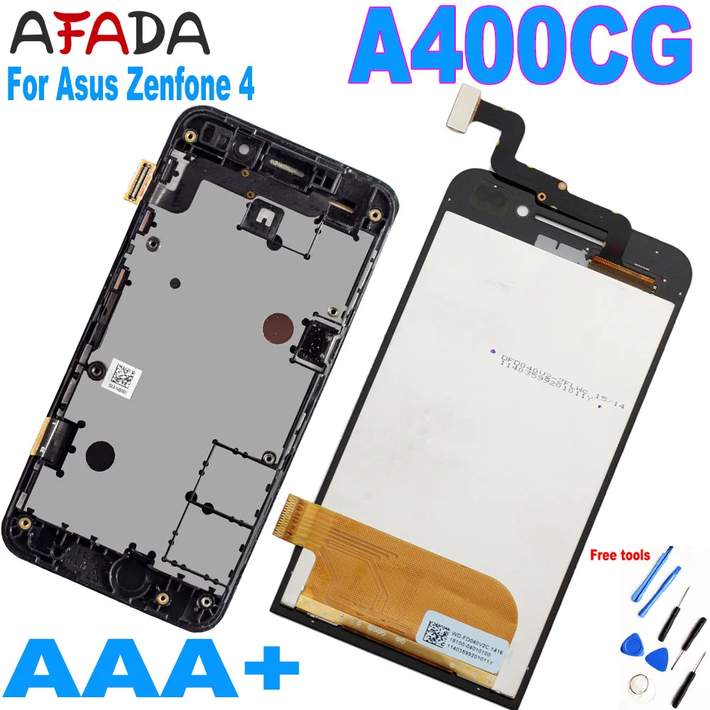 Original 4.0" For Asus Zenfone 4 A400CG LCD Display Touch Screen Panel Digitizer Assembly Frame For Asus A400CG Display
Original 4.0" For Asus Zenfone 4 A400CG LCD Display Touch Screen Panel Digitizer Assembly Frame For Asus A400CG Display