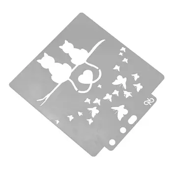 Love Cat Stencils Template Painting Scrapbooking Embossing Stamping Album Crafts85WC
Love Cat Stencils Template Painting Scrapbooking Embossing Stamping Album Crafts85WC