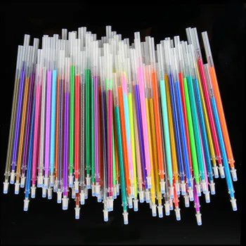 1.0mm Colorful Gel Pen Fluorescent Refills Color Cartridge Flash Pen Smooth Ink Painting Graffiti Pens Student Stationery
1.0mm Colorful Gel Pen Fluorescent Refills Color Cartridge Flash Pen Smooth Ink Painting Graffiti Pens Student Stationery