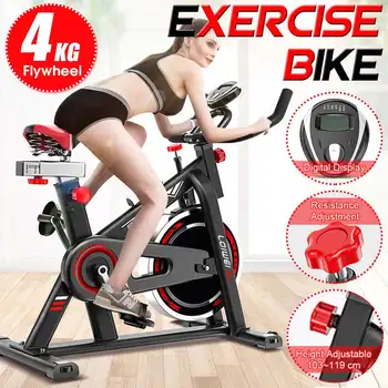 Exercise Bike Home Ultra-Quiet Indoor Weight Loss Pedal Bike Fitness Bike 4KG Flywheel Dynamic Bicycle Fitness Equipment
Exercise Bike Home Ultra-Quiet Indoor Weight Loss Pedal Bike Fitness Bike 4KG Flywheel Dynamic Bicycle Fitness Equipment