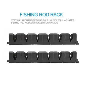 Fishing Rod Display Stand Holder Vertical 6-bar Rack Fishing Rod Frame Wall-mounted Module Collection Rack PVC Fishing Rod Stora
Fishing Rod Display Stand Holder Vertical 6-bar Rack Fishing Rod Frame Wall-mounted Module Collection Rack PVC Fishing Rod Stora
