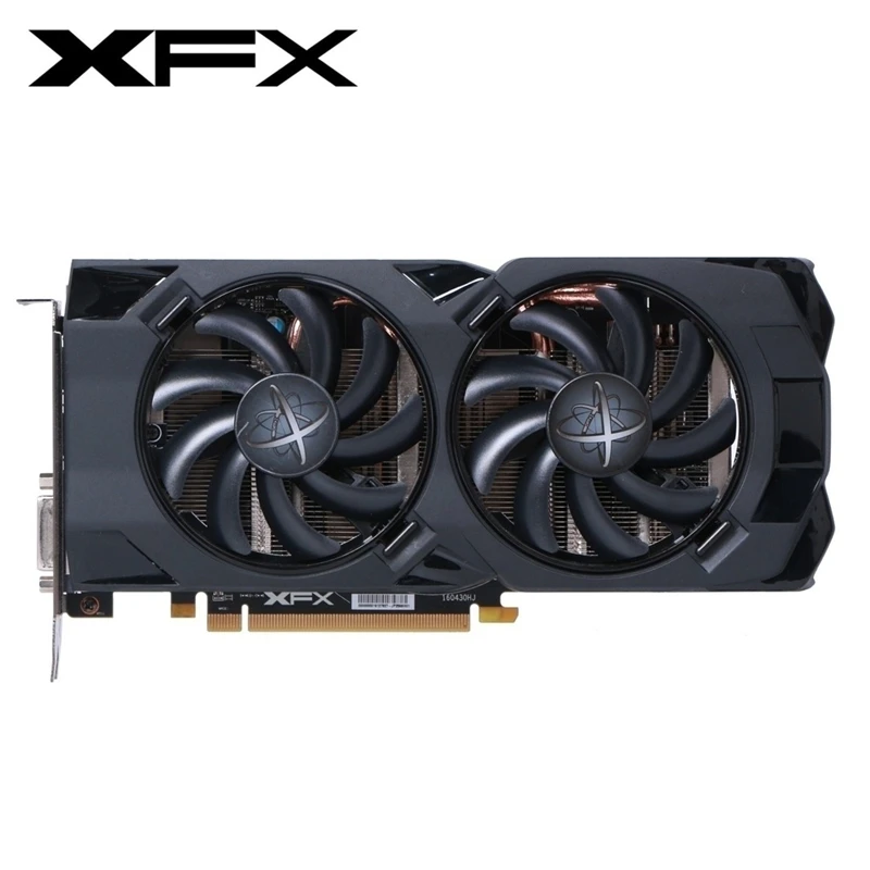 Видеокарта XFX RX 470 процессор AMD Radeon RX470 с объемом памяти 4 Гб графический GPU PUBG карта