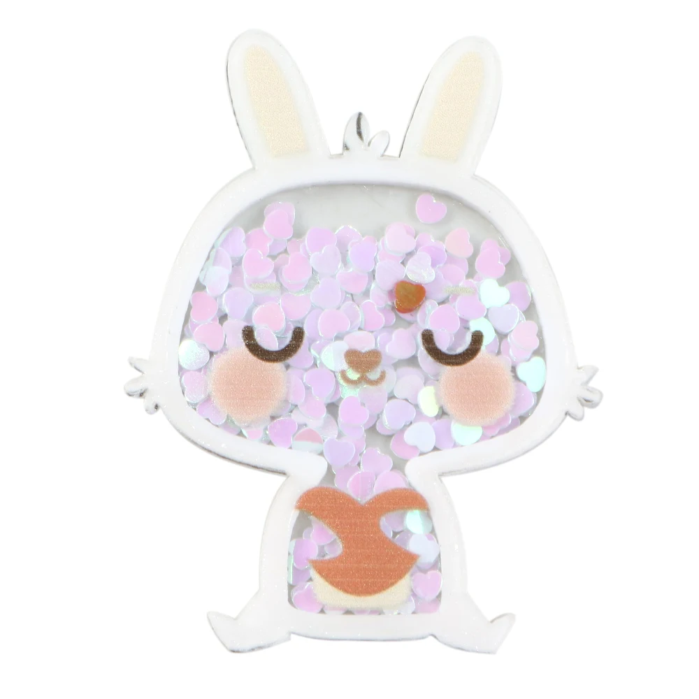 Rabbit Bunny Shaped Quicksand acrylic Patch For Garment Sequin Accessories For DIY Craft Supplies Home Decor Material,5Yc8282
Rabbit Bunny Shaped Quicksand acrylic Patch For Garment Sequin Accessories For DIY Craft Supplies Home Decor Material,5Yc8282