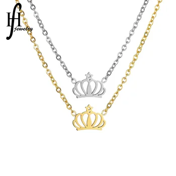 Korean-style New Style Hipster Simple Crown Necklace Stainless Steel Fashion Hollow out Five-pointed Star Necklace Choker
Korean-style New Style Hipster Simple Crown Necklace Stainless Steel Fashion Hollow out Five-pointed Star Necklace Choker