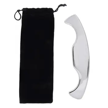 304 Stainless Steel Scraping Board Pain Relief Guasha Tools Body Scrapper Plate with Storage Bag for Massage Relaxation
304 Stainless Steel Scraping Board Pain Relief Guasha Tools Body Scrapper Plate with Storage Bag for Massage Relaxation