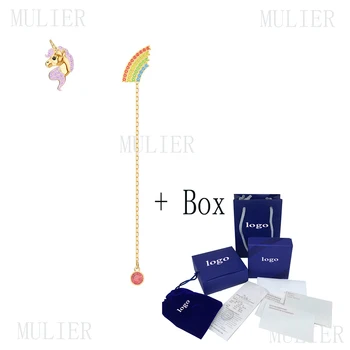 MULIER 2019 OUT OF THIE WORLD Fresh Cute Pierced Earrings 5468315 Color Design Unicorn Rainbow Decoration Multiple Ways to Wear
MULIER 2019 OUT OF THIE WORLD Fresh Cute Pierced Earrings 5468315 Color Design Unicorn Rainbow Decoration Multiple Ways to Wear