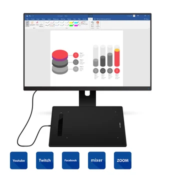 XP-Pen Star G960 Graphics Tablet Educational tablet Web conferencing Distance learning Education Online meeting Digital
XP-Pen Star G960 Graphics Tablet Educational tablet Web conferencing Distance learning Education Online meeting Digital