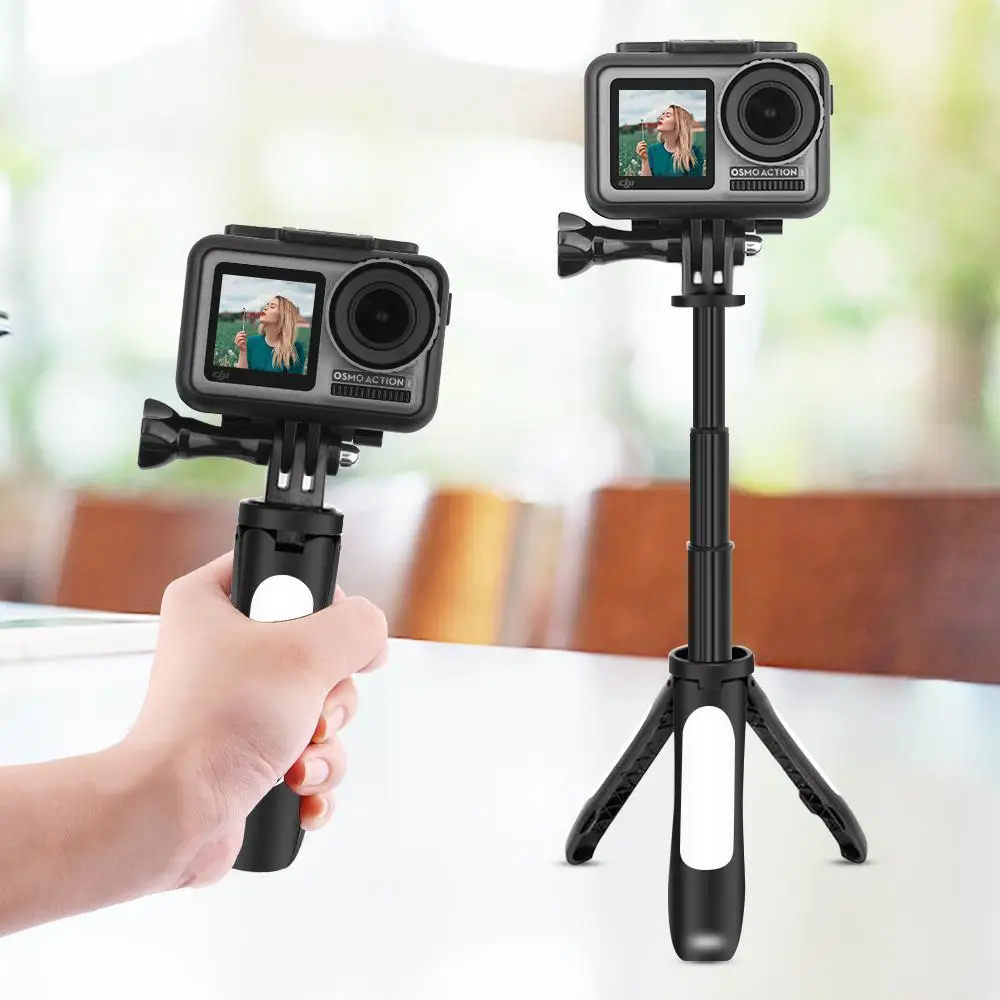 Portable Mini Tripod for DJI OSMO Mobile 2 Handheld Gimbal Phone Stabilizer Holder Stand for Dji OSMO Action Camera Mount
Portable Mini Tripod for DJI OSMO Mobile 2 Handheld Gimbal Phone Stabilizer Holder Stand for Dji OSMO Action Camera Mount
