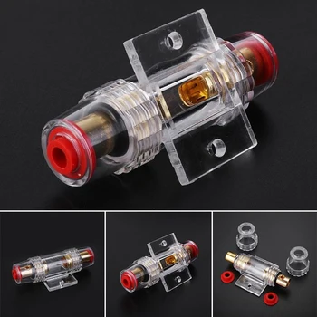 AGU Fuse 4/8 AWG Gauge Fuse Holder IN LINE Car Audio AMP Amplifier Accessory New
AGU Fuse 4/8 AWG Gauge Fuse Holder IN LINE Car Audio AMP Amplifier Accessory New