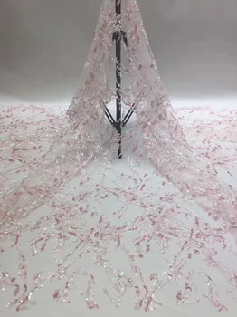 (5yards/pc) High quality pink French net lace fabric delicate sequins tulle lace fabric for party dress FZZ643
(5yards/pc) High quality pink French net lace fabric delicate sequins tulle lace fabric for party dress FZZ643