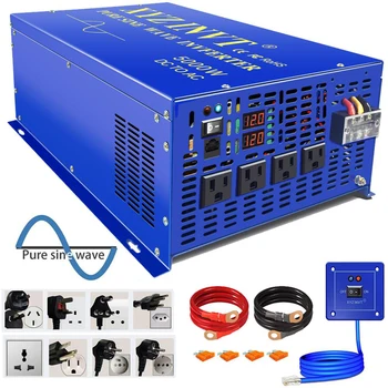 XYZ INVT 5000W Pure Sine Wave Inverter 12V 220V DC TO AC Customizable Solar Off-grid Inverters With Wired Remote Control
XYZ INVT 5000W Pure Sine Wave Inverter 12V 220V DC TO AC Customizable Solar Off-grid Inverters With Wired Remote Control