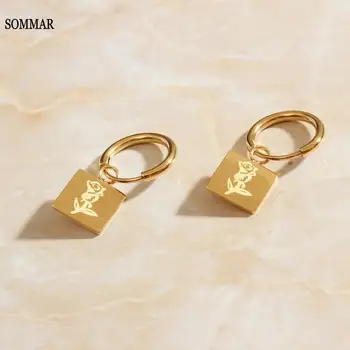 SOMMAR 2020 New Beautiful Fashion Gold color female square and rose earrings Girlfriend Birthday's Gift
SOMMAR 2020 New Beautiful Fashion Gold color female square and rose earrings Girlfriend Birthday's Gift