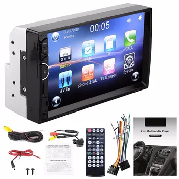 7" Double-Din Touch Screen Car MP5 Player BT Hands-free FM Radio Remote Control Car FM Radio Player
7" Double-Din Touch Screen Car MP5 Player BT Hands-free FM Radio Remote Control Car FM Radio Player