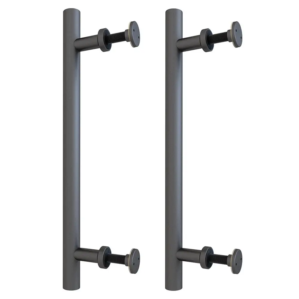 15-3/4in Matte Black Steel Side Mount Bar Pull Handle for Sliding Barn Door Set of 2
15-3/4in Matte Black Steel Side Mount Bar Pull Handle for Sliding Barn Door Set of 2