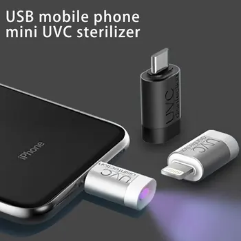 USB mini UVC sterilizer lamp Portable disinfection ultraviolet sterilization For Smart Android iphone Outdoor Tool Mites Lights
USB mini UVC sterilizer lamp Portable disinfection ultraviolet sterilization For Smart Android iphone Outdoor Tool Mites Lights