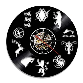CD Vinyl Record Wall Clock Thrones Modern Decorative LED Wall Clocks for Living Room Silent Hanging Watch Home Decor
CD Vinyl Record Wall Clock Thrones Modern Decorative LED Wall Clocks for Living Room Silent Hanging Watch Home Decor