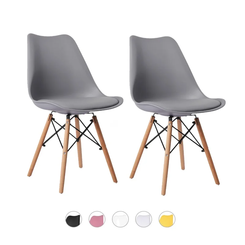 Dining Chair ModernNordic Set of 2 Kitchen Chairs with Beech Wood Legs PU Leather Padded Seat for Dining Living Room Restaurant
Dining Chair ModernNordic Set of 2 Kitchen Chairs with Beech Wood Legs PU Leather Padded Seat for Dining Living Room Restaurant
