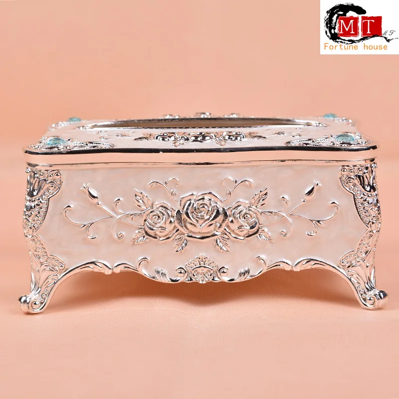 Activity Full Reduction Large High-grade Gold Zinc Alloy Tissue Box Alloy Paper Box Napkin Box for Household Cars Tissue Boxes
Activity Full Reduction Large High-grade Gold Zinc Alloy Tissue Box Alloy Paper Box Napkin Box for Household Cars Tissue Boxes
