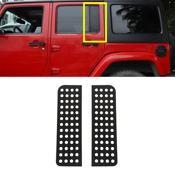 for Jeep Wrangler JK 2007-2017 4 Doors Rear Car Door Triangle Glass Panel Trim Cover Decorative Stickers Car External Accessory
for Jeep Wrangler JK 2007-2017 4 Doors Rear Car Door Triangle Glass Panel Trim Cover Decorative Stickers Car External Accessory