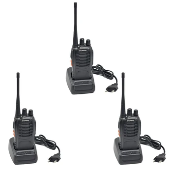 3pcs 5W Original Baofeng 888S Handy Walkie Talkie 16 Channel UHF 400-470MHz Portable Two-Way Radio BF 888S Ham Radio Station
3pcs 5W Original Baofeng 888S Handy Walkie Talkie 16 Channel UHF 400-470MHz Portable Two-Way Radio BF 888S Ham Radio Station