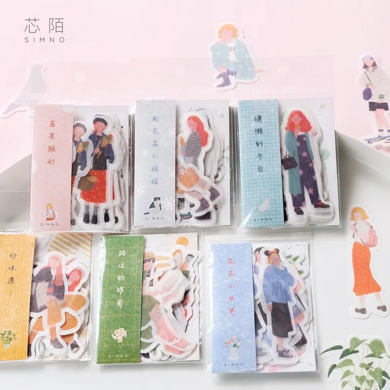 30 Pcs/lot Kawaii Stickers Japanese Style Cute Cartoon Character Sticker DIY Planner Book Material Scrapbook Creative sticker
30 Pcs/lot Kawaii Stickers Japanese Style Cute Cartoon Character Sticker DIY Planner Book Material Scrapbook Creative sticker
