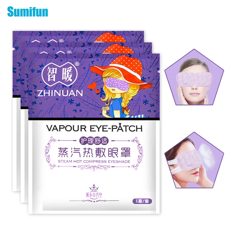 Sumifun 3bags New Lavender Steam Warm Eye Mask Dark Circle Eye Bags Eliminate Puffy Wrinkles Anti aging Eyes Fine Line D2118
Sumifun 3bags New Lavender Steam Warm Eye Mask Dark Circle Eye Bags Eliminate Puffy Wrinkles Anti aging Eyes Fine Line D2118