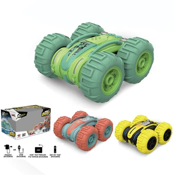 Remote Control Car Amphibious Double Sided Flipping Vehicle 360 Degrees Spins Stunt Car Toy With Four-wheel Drive In Stock
Remote Control Car Amphibious Double Sided Flipping Vehicle 360 Degrees Spins Stunt Car Toy With Four-wheel Drive In Stock