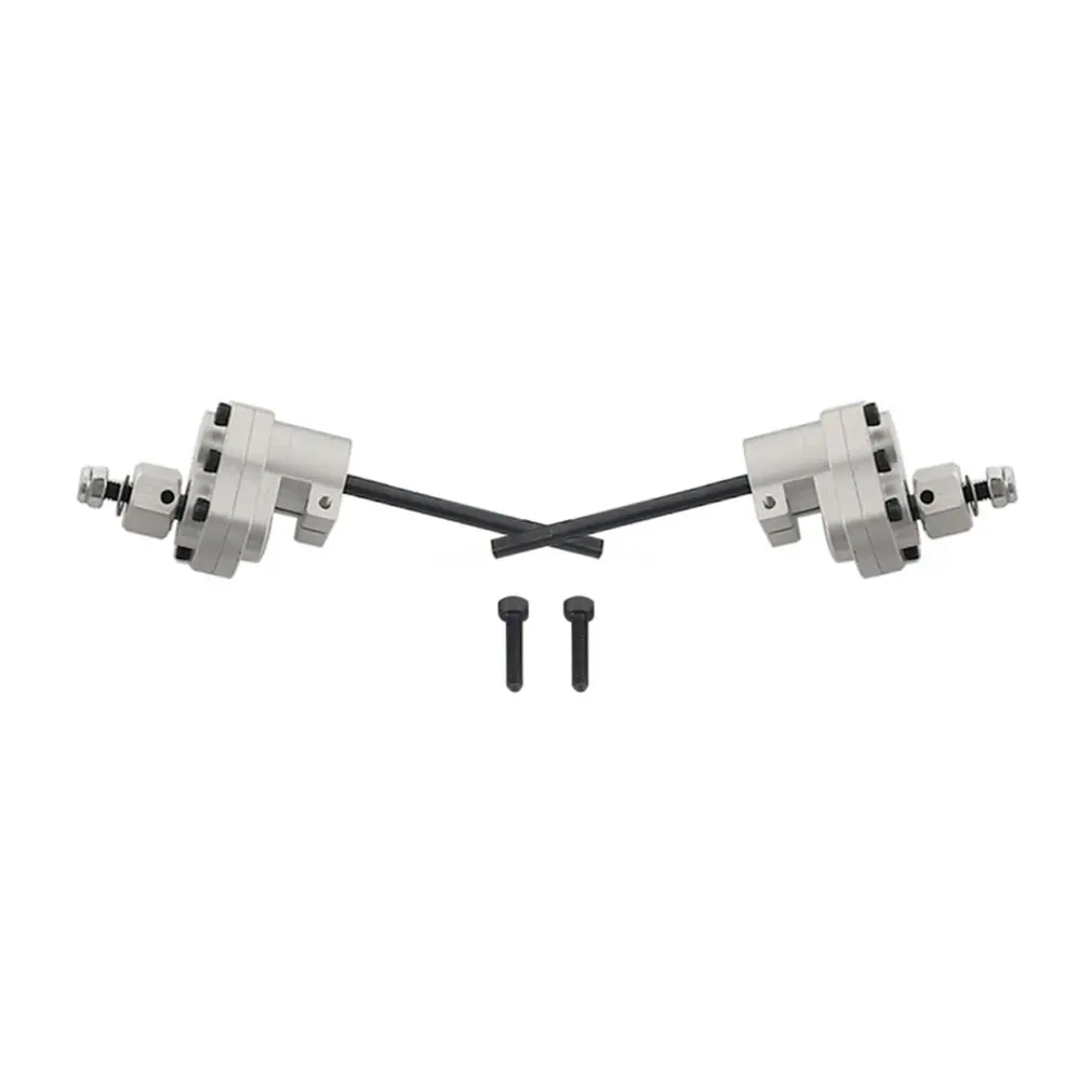 SCX10 Silver Alloy Portal Front /Rear Axles with Steering Link Upgrade Parts for 1/10 RC Crawler Axial SCX10 II 90046 90047 AR44
SCX10 Silver Alloy Portal Front /Rear Axles with Steering Link Upgrade Parts for 1/10 RC Crawler Axial SCX10 II 90046 90047 AR44