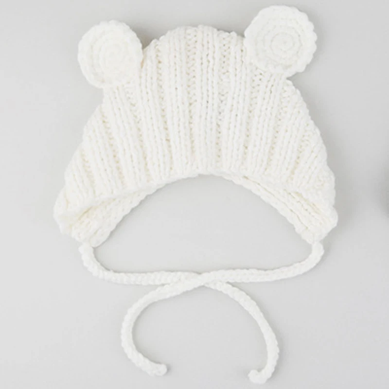 Knitted Winter Baby Hat with Ears Cartoon Lace-up Children Kids Baby Bonnet Cap for Over 8 years old 6 Colors
Knitted Winter Baby Hat with Ears Cartoon Lace-up Children Kids Baby Bonnet Cap for Over 8 years old 6 Colors