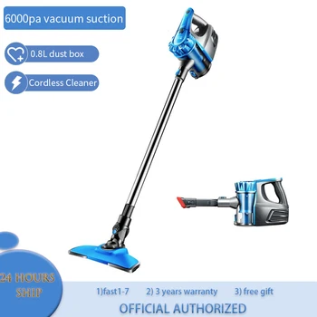 Cordless Vacuum Cleaner Rechargeable Portable Handheld Vacuum With 6000Pa Powerful Suction For Home Office Car Pet
Cordless Vacuum Cleaner Rechargeable Portable Handheld Vacuum With 6000Pa Powerful Suction For Home Office Car Pet