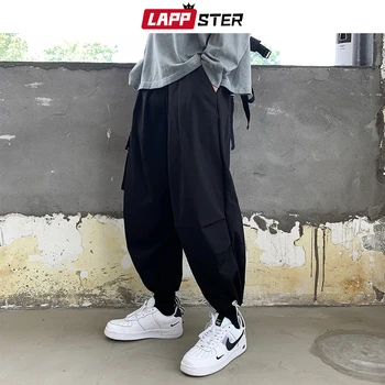 LAPPSTER Black Vintage Harem Pants For Men 2020 Autumn Mens Streetwear Korean Fashions Sweatpants Male Joggers Grey Track Pants
LAPPSTER Black Vintage Harem Pants For Men 2020 Autumn Mens Streetwear Korean Fashions Sweatpants Male Joggers Grey Track Pants