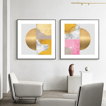 Abstract Geometric Gold Pink Gray Marble Circle Art Wall Art Canvas Posters Prints Picture Modern Home Living Room Decoration
Abstract Geometric Gold Pink Gray Marble Circle Art Wall Art Canvas Posters Prints Picture Modern Home Living Room Decoration