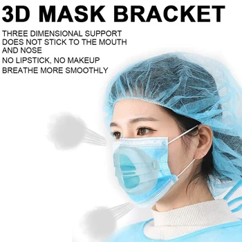 New 3D Masks Bracket Reusable Dustproof Face Mask Bracket Face Shields For Adults Prevent Mirror Fogging Breathe More Smoothly
New 3D Masks Bracket Reusable Dustproof Face Mask Bracket Face Shields For Adults Prevent Mirror Fogging Breathe More Smoothly