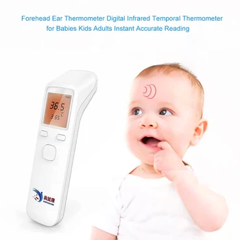 Non-contact infrared thermometer Forehead Temperature Gun digital thermometer Hand-held Baby Adult Temperature instruments
Non-contact infrared thermometer Forehead Temperature Gun digital thermometer Hand-held Baby Adult Temperature instruments
