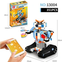 Technical RC Tracked Remote Control Smart Robot BOOST Motor Power Function DIY Building Blocks Bricks Toy Kid Boy Birthday
Technical RC Tracked Remote Control Smart Robot BOOST Motor Power Function DIY Building Blocks Bricks Toy Kid Boy Birthday
