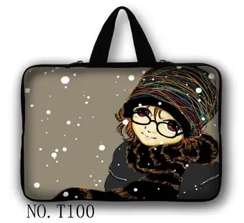 

Lovely Girl Netbook Laptop Sleeve Case Carry Bag Pouch For 13" inch 13.3" Macbook Pro / Air