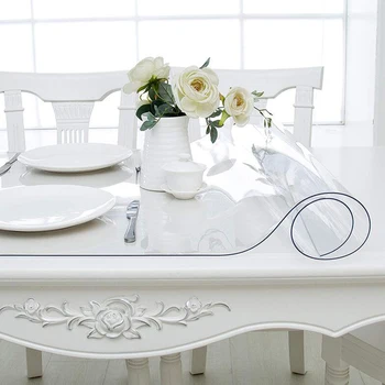 Glass Tablecloth Transparent PVC Tablecloth Household Waterproof And Oil Proof Rectangular Tablecloth Kitchen Tablecloth 1.0mm
Glass Tablecloth Transparent PVC Tablecloth Household Waterproof And Oil Proof Rectangular Tablecloth Kitchen Tablecloth 1.0mm