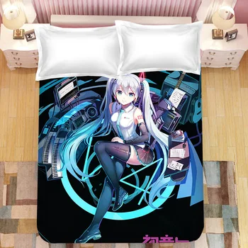 Hatsune Miku 3D Printed Bed Sheet Coverlet Children Room Bed Sheet Bed Linen (NO Duvet Cover Pillowcase) 02
Hatsune Miku 3D Printed Bed Sheet Coverlet Children Room Bed Sheet Bed Linen (NO Duvet Cover Pillowcase) 02
