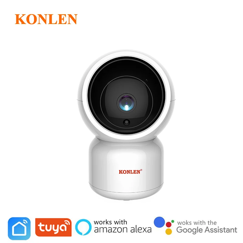 KONLEN WIFI 1080P Tuya Smart Life IP Camera 2MP HD Audio Compatible With Alexa Google Assistant For Home Security Surveillance
KONLEN WIFI 1080P Tuya Smart Life IP Camera 2MP HD Audio Compatible With Alexa Google Assistant For Home Security Surveillance