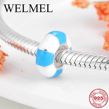 2019 Fashion 925 Sterling Silver Swimming ring enamel Stopper spacer Beads fit Pandora Bracelets Making DIY Jewelry
2019 Fashion 925 Sterling Silver Swimming ring enamel Stopper spacer Beads fit Pandora Bracelets Making DIY Jewelry