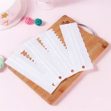 Cake-Decorating-Tools Pastry-Tools Cake-Scraper Fondant-Spatulas Baking 4pcs/Set