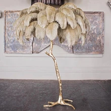 New Fashion Ostrich Feather Floor Lamp for Living Room Indoor Decor Luminaire American LED Copper Resin Tripot Standing Lamps
New Fashion Ostrich Feather Floor Lamp for Living Room Indoor Decor Luminaire American LED Copper Resin Tripot Standing Lamps