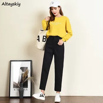Black Jeans Women 5xl Plus Size High Waist Friends Trousers Womens Stretchy Korean Fashion Streetwear All Match Pockets Loose 
Black Jeans Women 5xl Plus Size High Waist Friends Trousers Womens Stretchy Korean Fashion Streetwear All Match Pockets Loose
