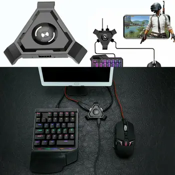 New PUBG Mobile Gamepad Controller Gaming Keyboard Mouse Converter For IOS iPhone Android To PC Bluetooth Adapter Plug and Play
New PUBG Mobile Gamepad Controller Gaming Keyboard Mouse Converter For IOS iPhone Android To PC Bluetooth Adapter Plug and Play