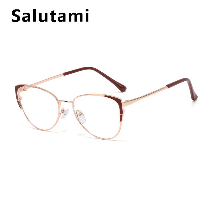 Alloy Cat Eye Glasses Frame For Women Luxury Brand Single Bridge Eyeglasses Female Double Color Frame Clear Eyewear 2019 Shades
Alloy Cat Eye Glasses Frame For Women Luxury Brand Single Bridge Eyeglasses Female Double Color Frame Clear Eyewear 2019 Shades