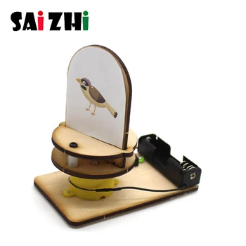 Saizhi Physical Optics Experiment Set DIY Science Laboratory Kits Kids Cage Bird Persistence Of Vision STEM Educational Toys
Saizhi Physical Optics Experiment Set DIY Science Laboratory Kits Kids Cage Bird Persistence Of Vision STEM Educational Toys