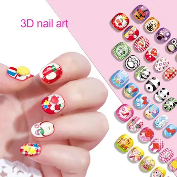 3D Children Nail Sticker Set Children DIY Completely Environmentally Handmade Nail Patch Nail Studio Art Manicure
3D Children Nail Sticker Set Children DIY Completely Environmentally Handmade Nail Patch Nail Studio Art Manicure