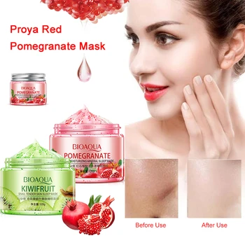 Bioaqua Sleeping Mask No-Wash Pomegranate Kiwif Fruit Face Skin Care Moisturizing Soothing Repair Night Cream TSLM21
Bioaqua Sleeping Mask No-Wash Pomegranate Kiwif Fruit Face Skin Care Moisturizing Soothing Repair Night Cream TSLM21