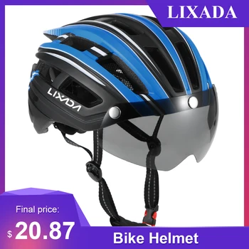 Lixada Mountain Bike Helmet Bike Motor cycling Helmet Back Light Detachable Magnetic Visor UV Protective casco ciclismo
Lixada Mountain Bike Helmet Bike Motor cycling Helmet Back Light Detachable Magnetic Visor UV Protective casco ciclismo