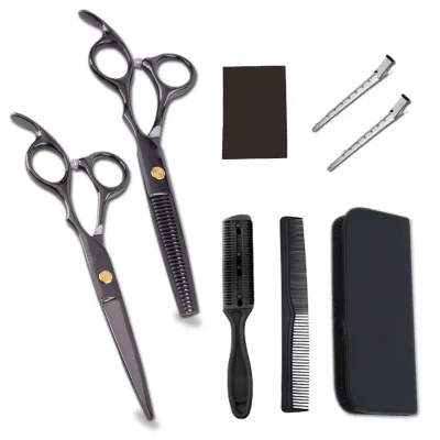 Professional Hair Cutting Scissors Stainless Steel Salon Scissors Ordinary Flat Tooth Blade Flat Tooth Scissors Haircut Set
Professional Hair Cutting Scissors Stainless Steel Salon Scissors Ordinary Flat Tooth Blade Flat Tooth Scissors Haircut Set
